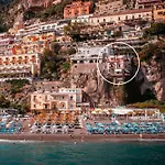 Elegant With Sea View Balcony In Alojamento de Acomodação e Pequeno-almoço Positano