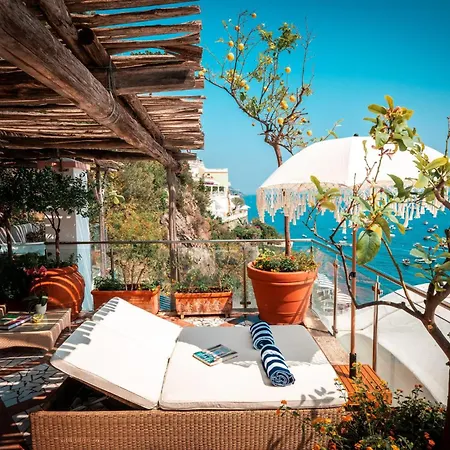 Bed & Breakfast Elegant Suite With Sea View Balcony In Positano 4*