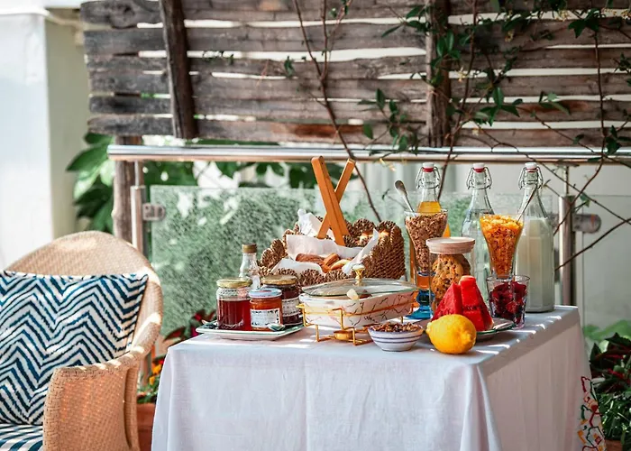 Bed & Breakfast Elegant Suite With Sea View Balcony In Positano