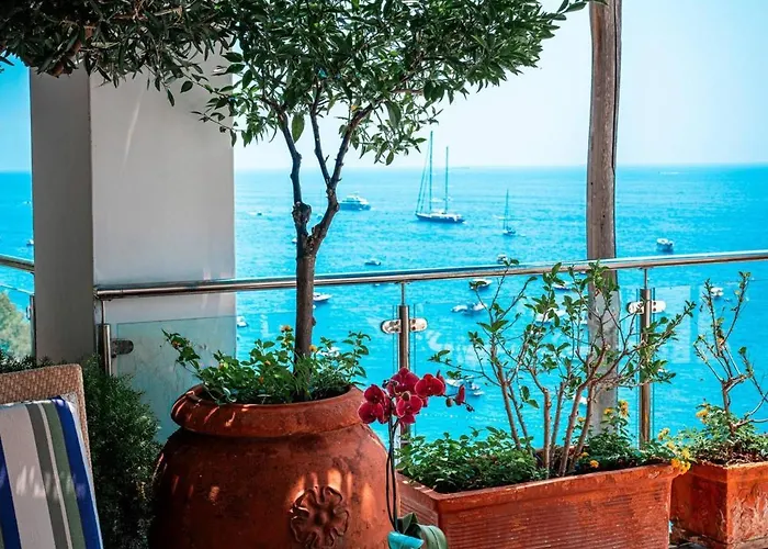 Bed & Breakfast Elegant Suite With Sea View Balcony In Positano Positano